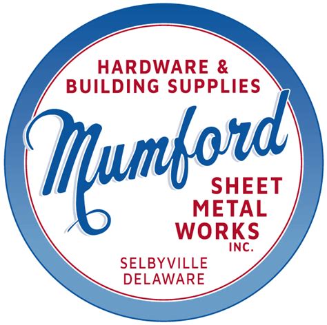 mumford sheet metal in selbyville delaware|mumford steel de.